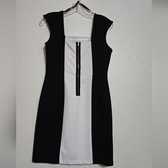 Worthington Colorblock Mini Dress - Picture 2 of 3